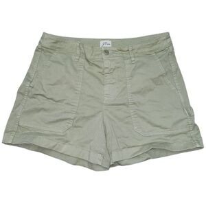 J. Crew Faded Pistachio Green Women's Utility Chino Shorts. Sz. 8